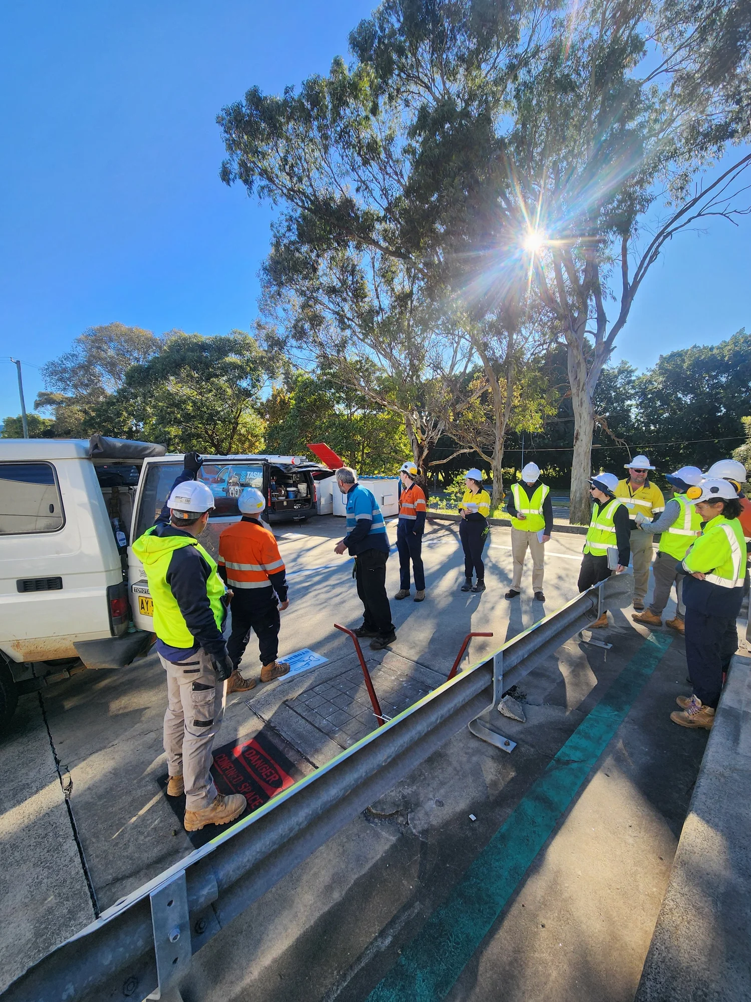 Water leak investigative meeting